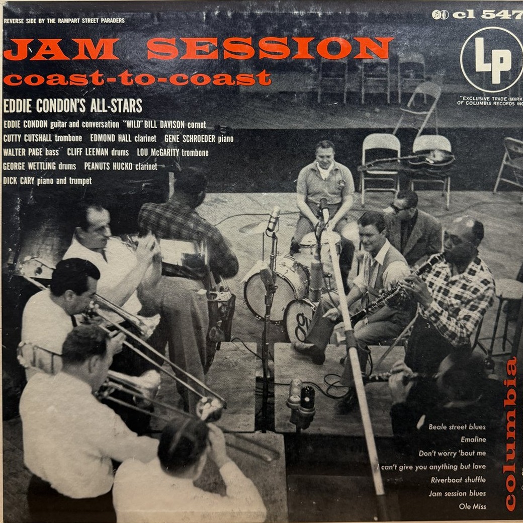 Eddie Condon's All-Stars / The Rampart Street Paraders 〈Jam Session Coast-To-Coast〉 자켓