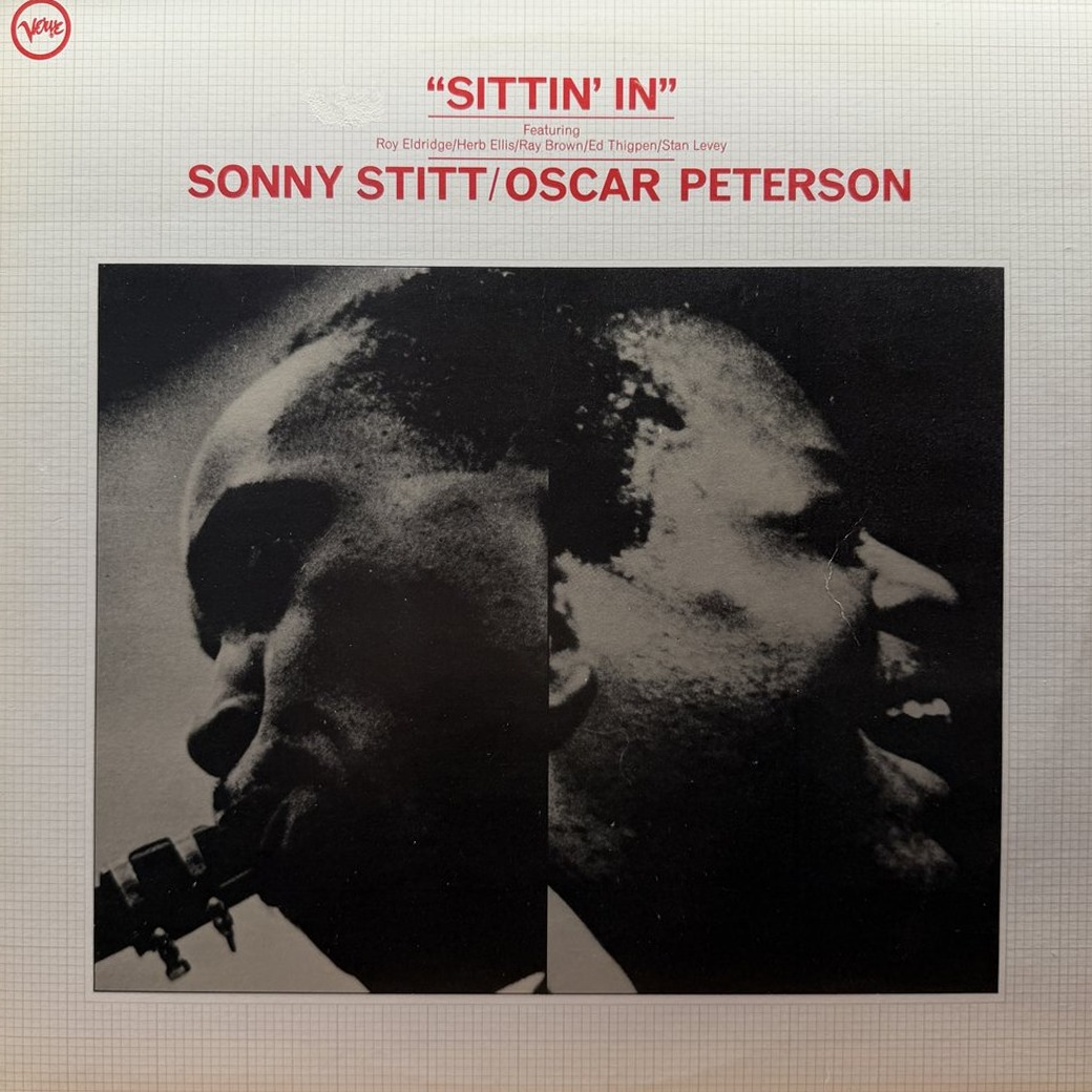 Sonny Stitt / Oscar Peterson 〈Sittin' In〉 자켓