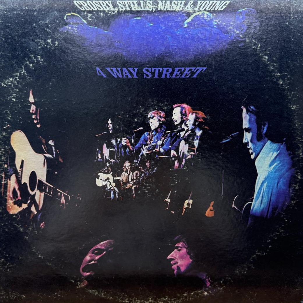 Crosby, Stills, Nash & Young 〈4 Way Street〉 자켓