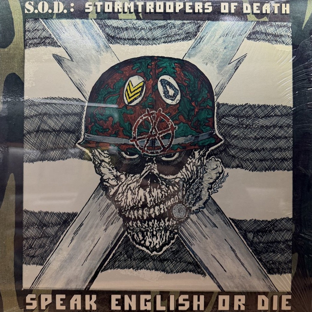 S.O.D.: Stormtroopers Of Death 〈Speak English Or Die〉 자켓