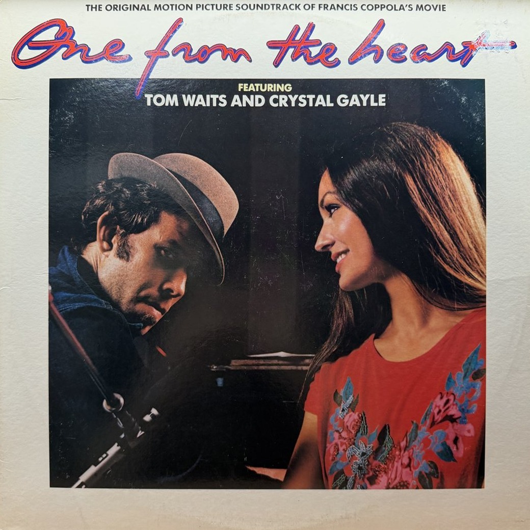 Tom Waits And Crystal Gayle 〈One From The Heart (The Original Motion Picture Soundtrack Of Francis Coppola's Movie)〉 자켓