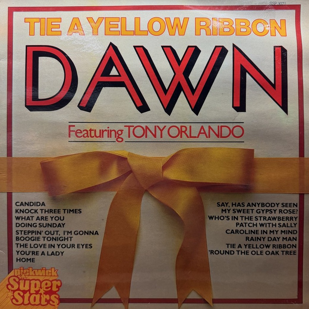 Dawn Featuring Tony Orlando 〈Tie A Yellow Ribbon〉 자켓