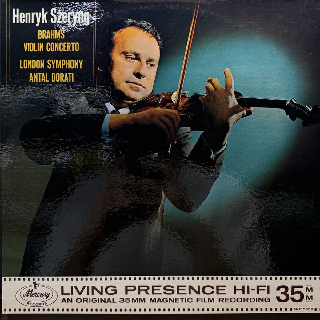 Henryk Szeryng 〈Brahms Violin Concerto In D Major, Opus 77〉 자켓