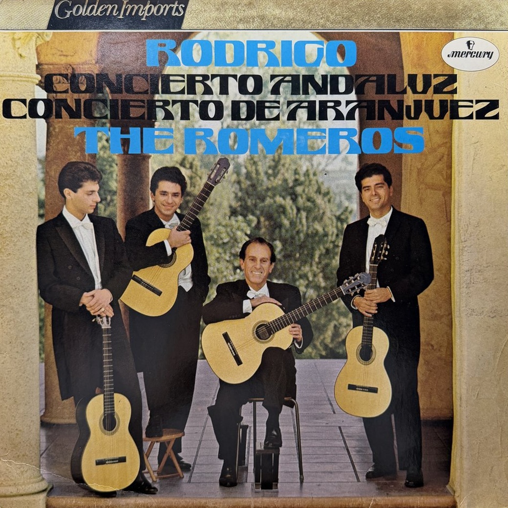 Rodrigo, The Romeros, San Antonio Symphony Orchestra, Victor Alessandro 〈Concierto Andaluz / Concierto De Aranjuez〉 자켓