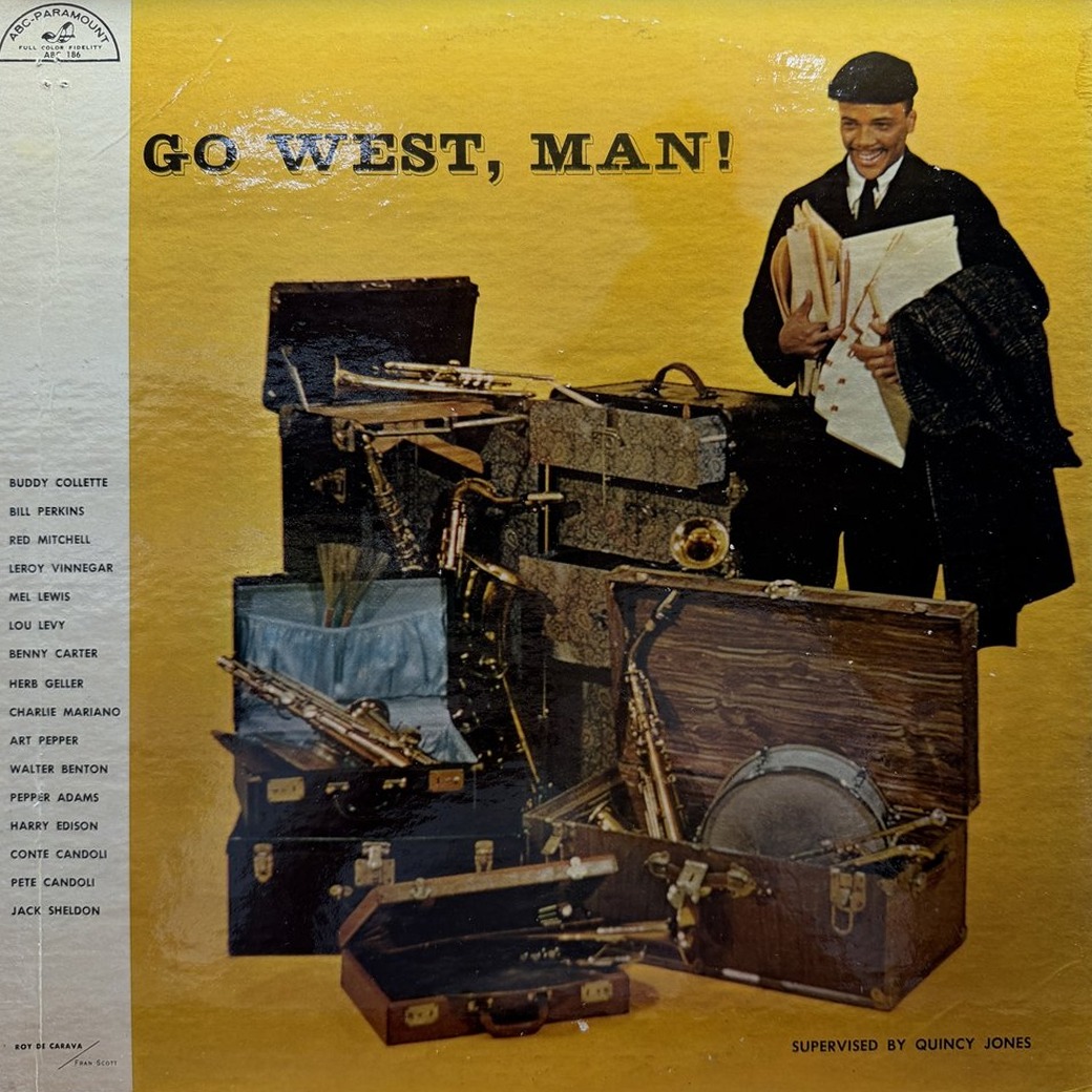 Quincy Jones 〈Go West, Man!〉 자켓