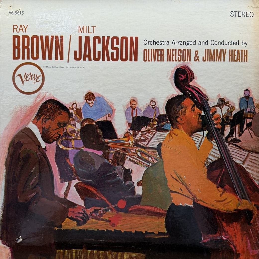 Ray Brown / Milt Jackson 〈Ray Brown / Milt Jackson〉 자켓