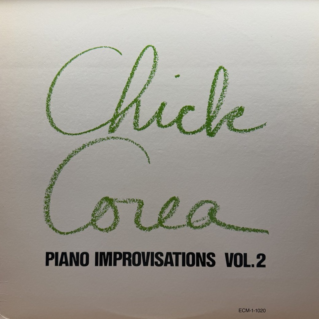 Chick Corea 〈Piano Improvisations, Vol. 2〉 자켓