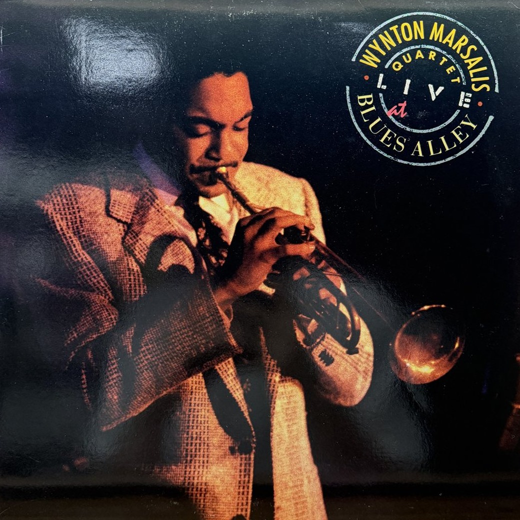 Wynton Marsalis 〈The Wynton Marsalis Quartet Live At Blues Alley〉 자켓