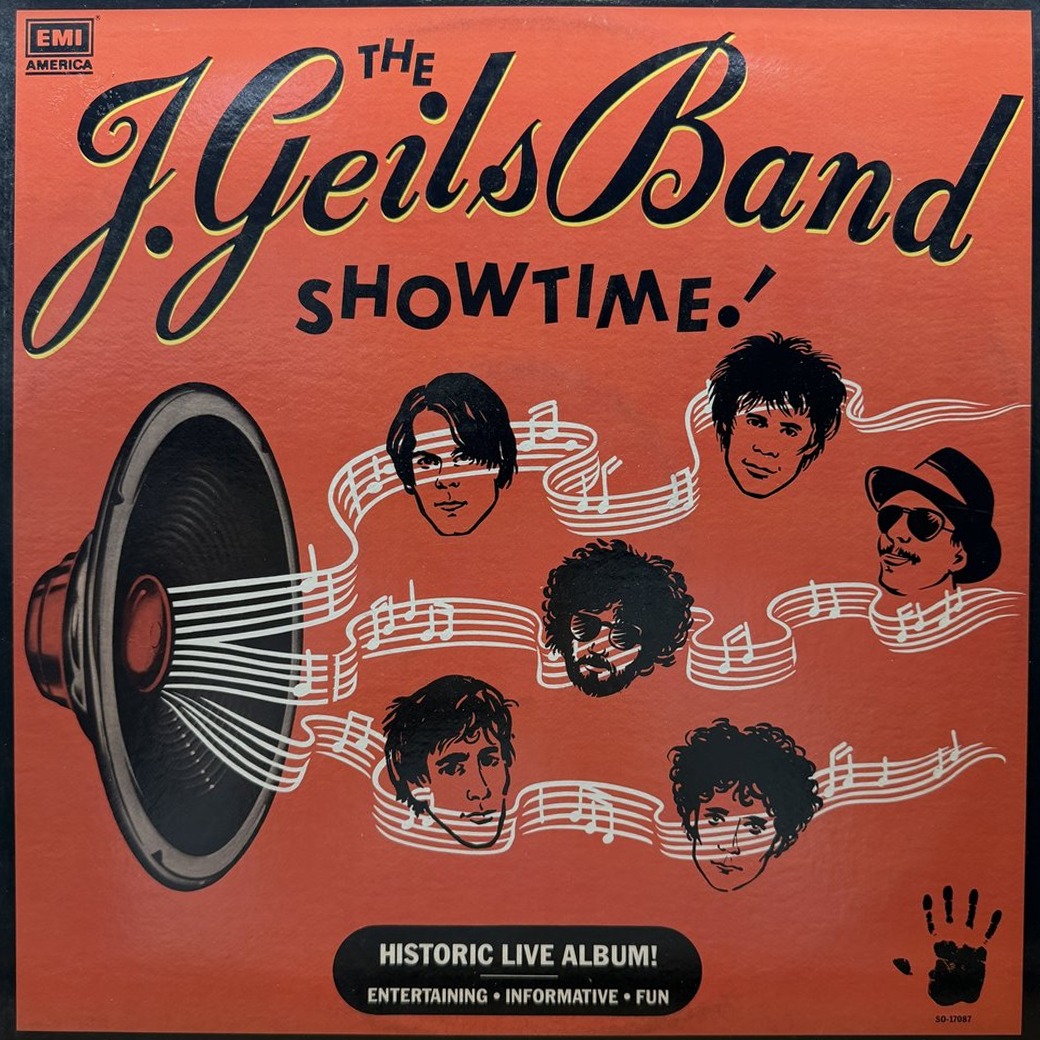 The J. Geils Band 〈Showtime!〉 자켓