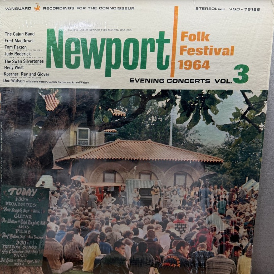 Various 〈Newport Folk Festival 1964 - Evening Concerts Vol. 3〉 자켓