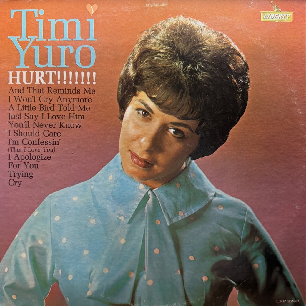 Timi Yuro 〈Hurt!!!!!!!〉 자켓