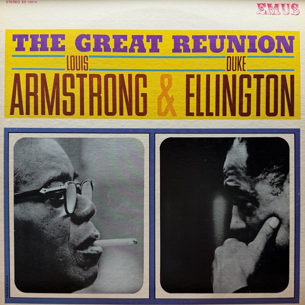 Louis Armstrong & Duke Ellington 〈The Great Reunion Of Louis Armstrong & Duke Ellington〉 자켓