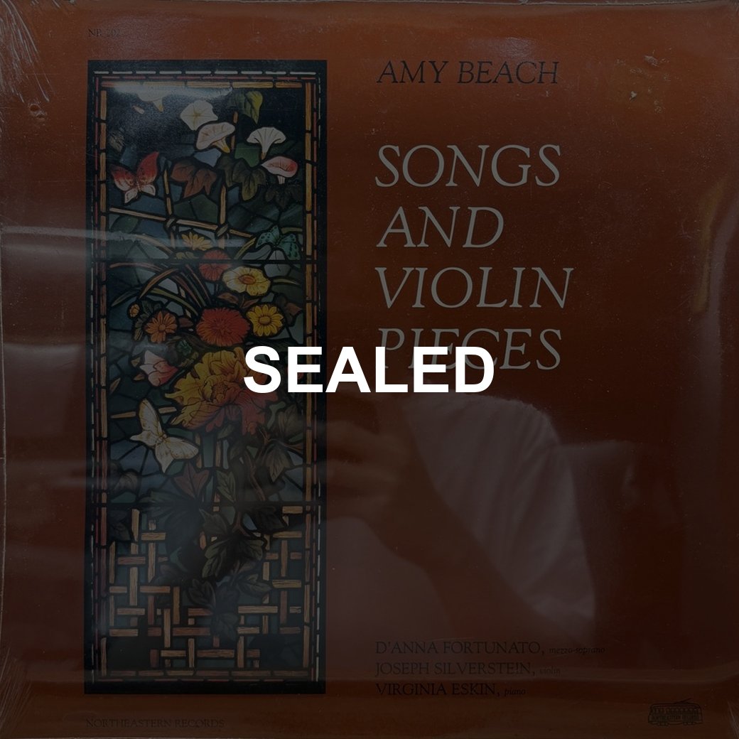 Amy Beach - D'Anna Fortunato, Joseph Silverstein, Virginia Eskin 〈Songs And Violin Pieces〉 자켓