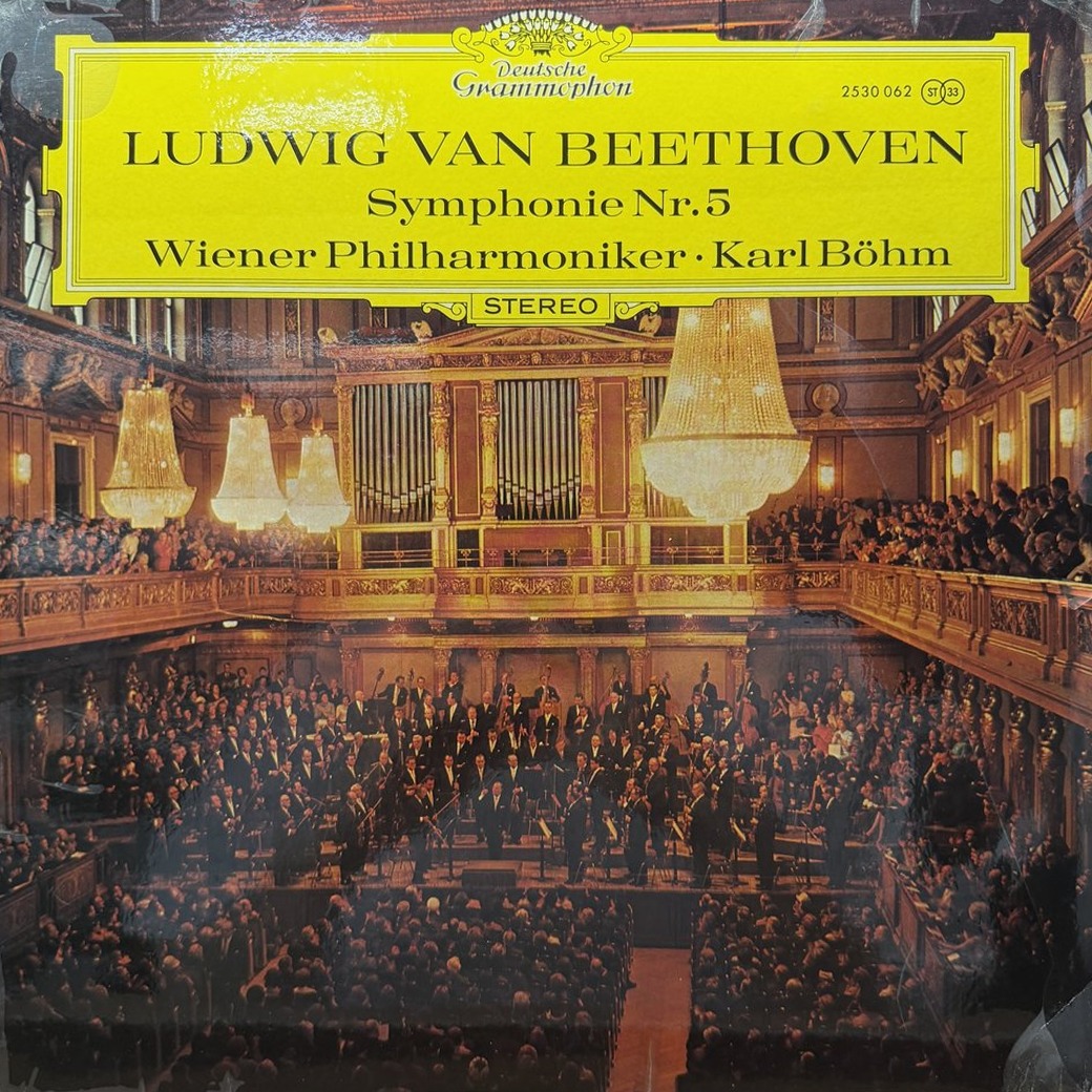 Ludwig Van Beethoven, Wiener Philharmoniker ∙ Karl Böhm 〈Symphonie Nr. 5〉 자켓