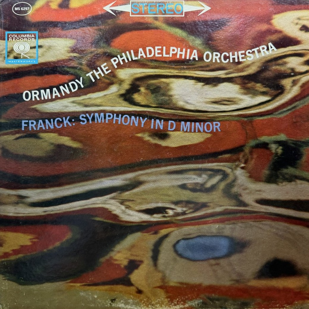 Franck, Ormandy, The Philadelphia Orchestra 〈Symphony In D Minor〉 자켓