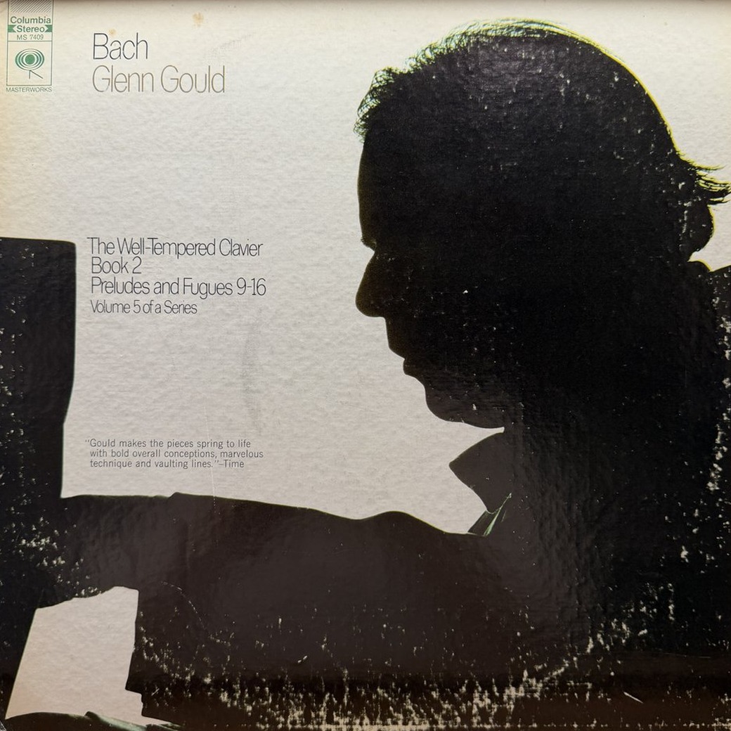 Bach - Glenn Gould 〈The Well-Tempered Clavier, Book 2, Preludes And Fugues 9-16〉 자켓