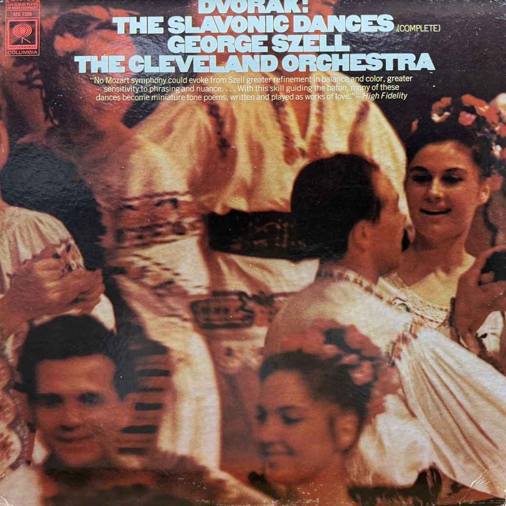 Dvořák – George Szell, The Cleveland Orchestra 〈The Slavonic Dances (Complete)〉 자켓