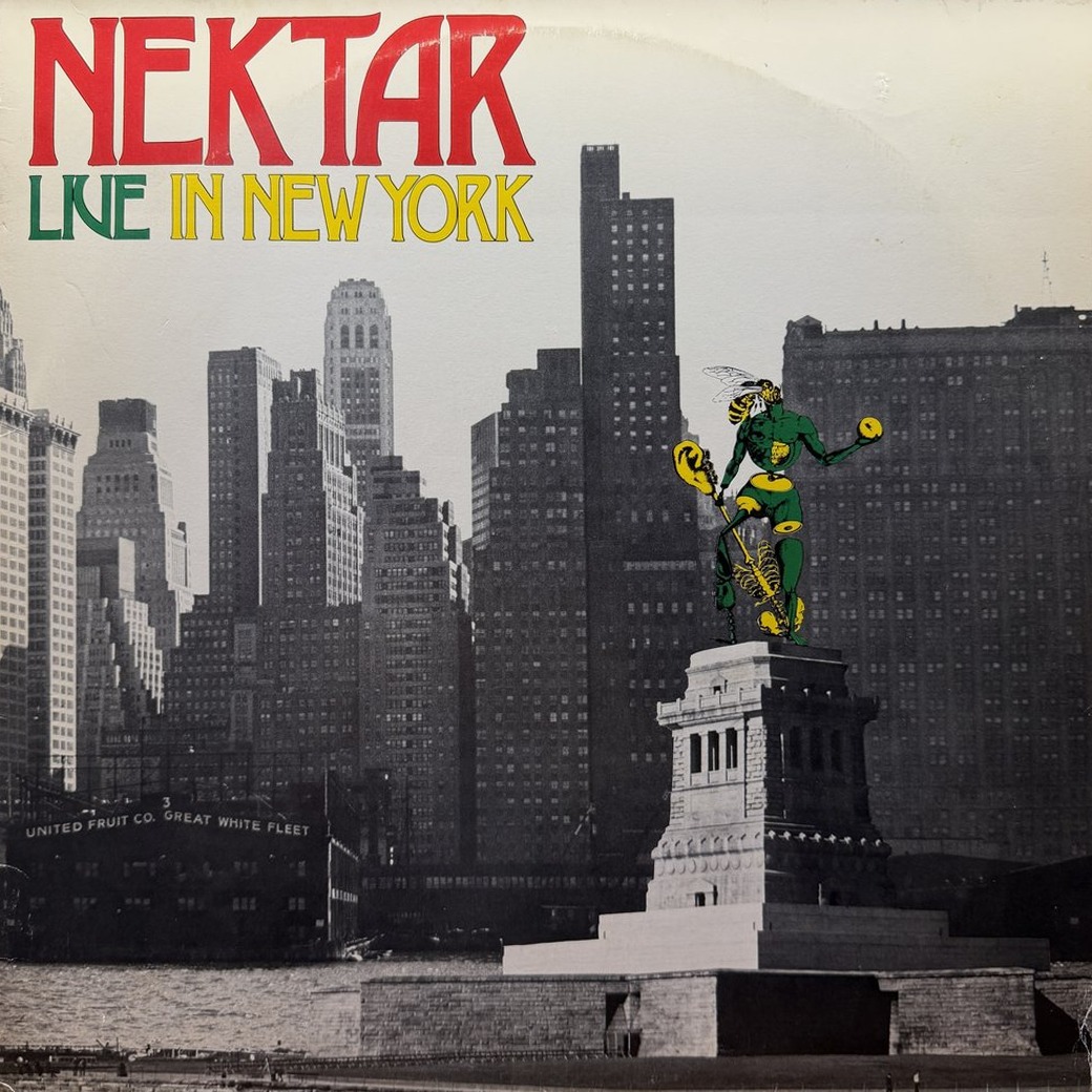 Nektar 〈Live In New York〉 자켓