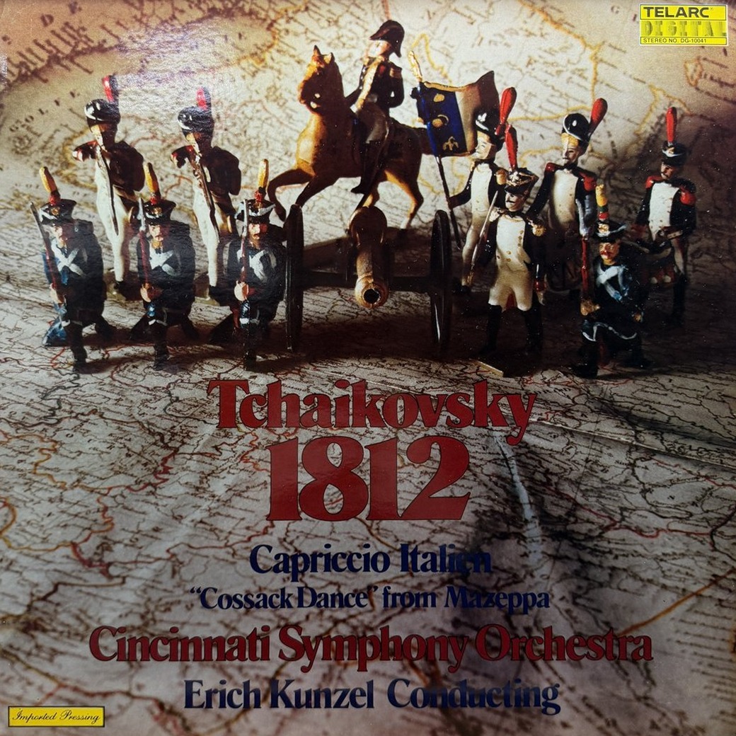 Tchaikovsky, Cincinnati Symphony Orchestra, Erich Kunzel 〈1812 / Capriccio Italien / "Cossack Dance" From Mazeppa〉 자켓