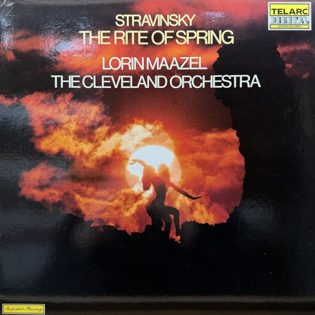 Stravinsky / Lorin Maazel / The Cleveland Orchestra 〈The Rite Of Spring〉 자켓
