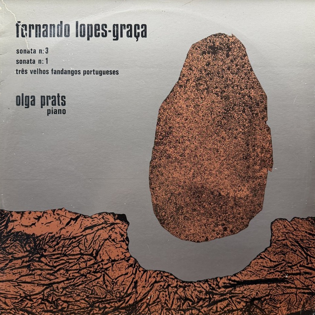 Fernando Lopes-Graça, Olga Prats 〈Sonata N.º 3 • Sonata N.º 1 • Três Velhos Fandangos Portugueses〉 자켓