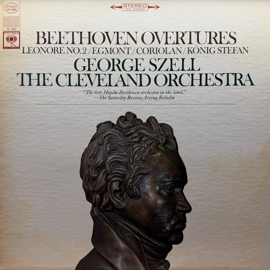 George Szell, The Cleveland Orchestra 〈Beethoven Overtures〉 자켓