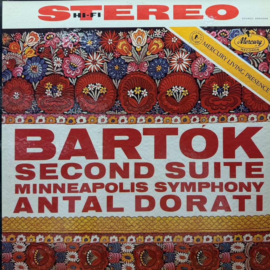 Antal Doráti · Minneapolis SO 〈Bartók: Second Suite, Op.4〉 자켓