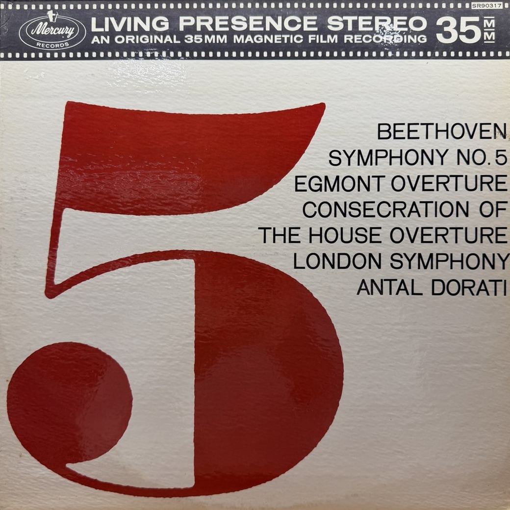 Beethoven, Antal Dorati, London Symphony Orchestra 〈Symphony No. 5〉 자켓