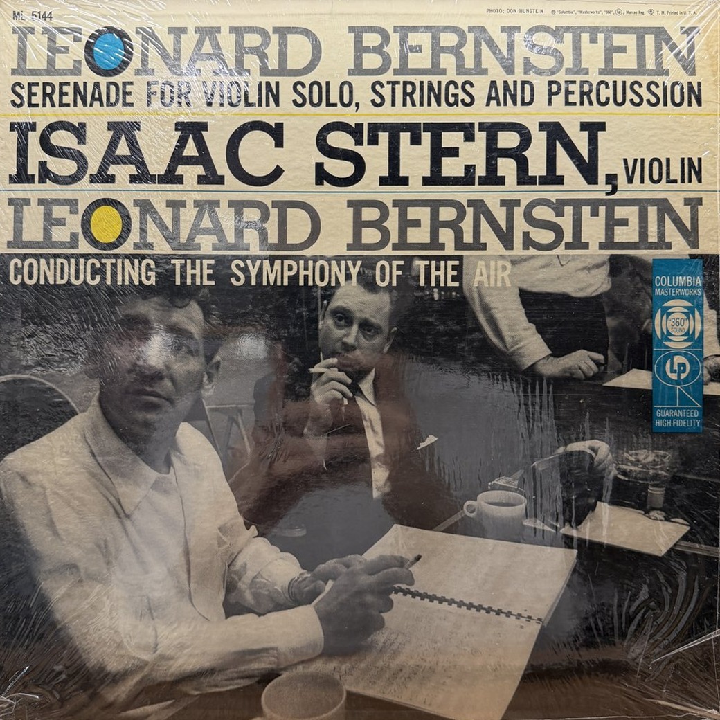Bernstein · Isaac Stern 〈Bernstein: Serenade〉 자켓