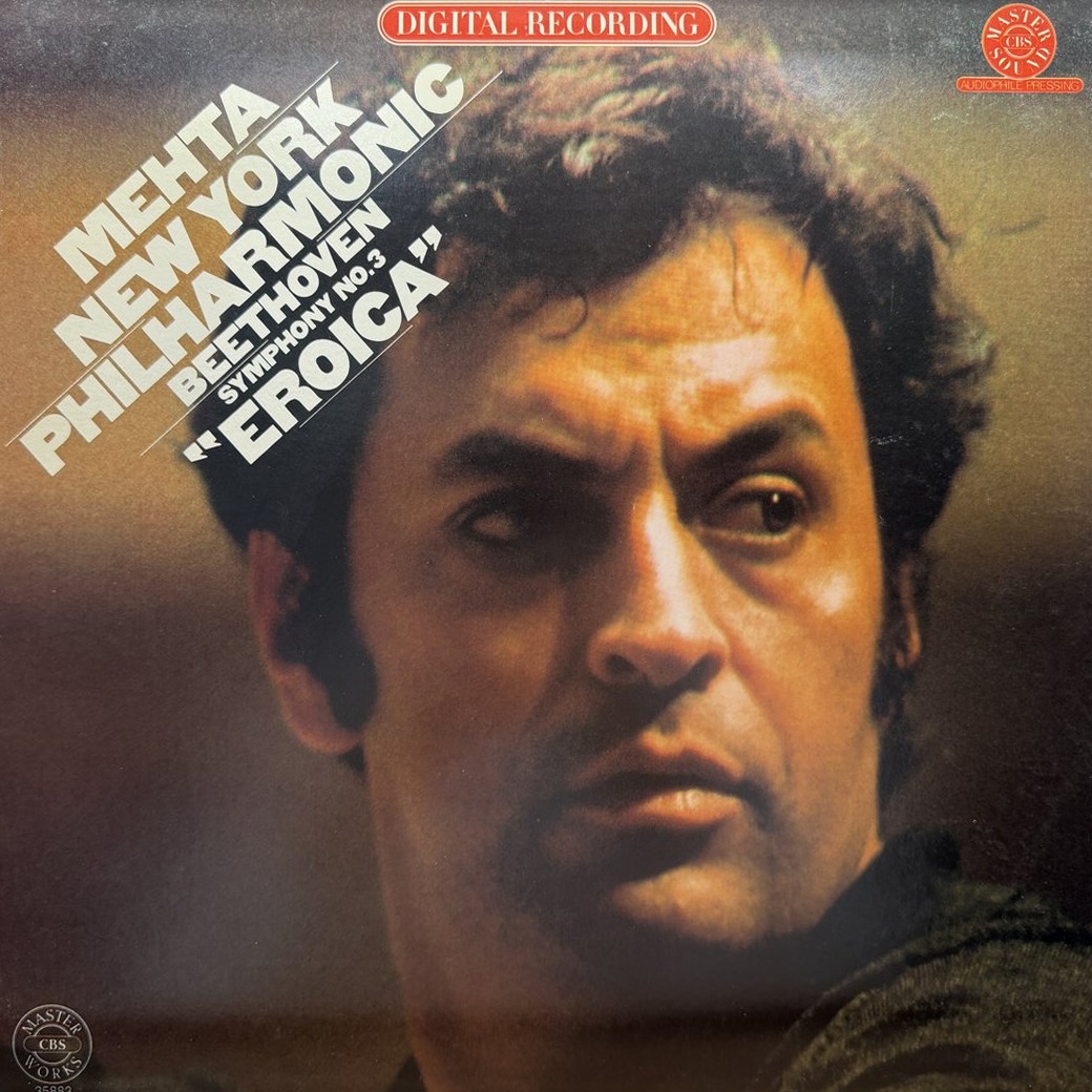 Beethoven / Zubin Mehta / New York Philharmonic 〈Symphony No. 3 In E-Flat Major, Op. 55 "Eroica"〉 자켓
