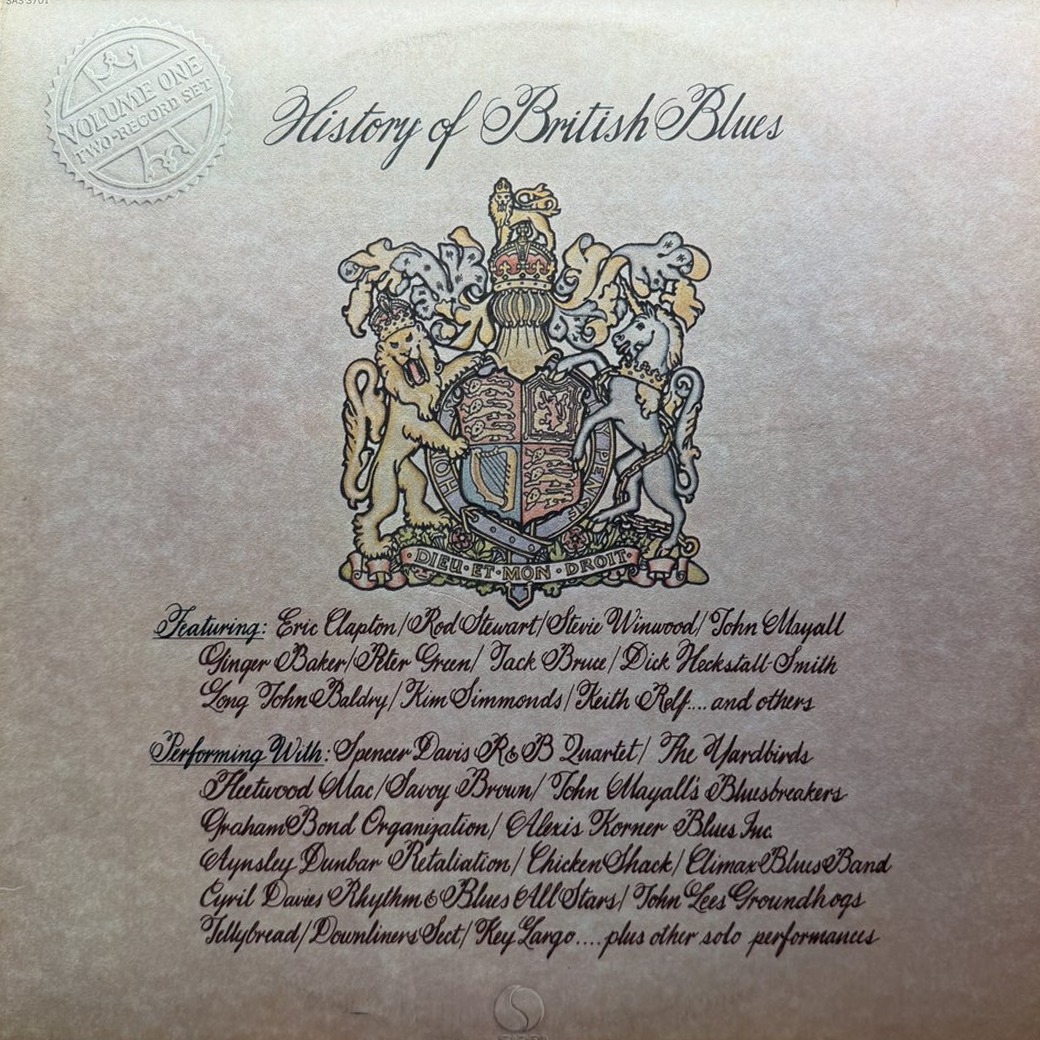 Various 〈History Of British Blues - Volume One〉 자켓
