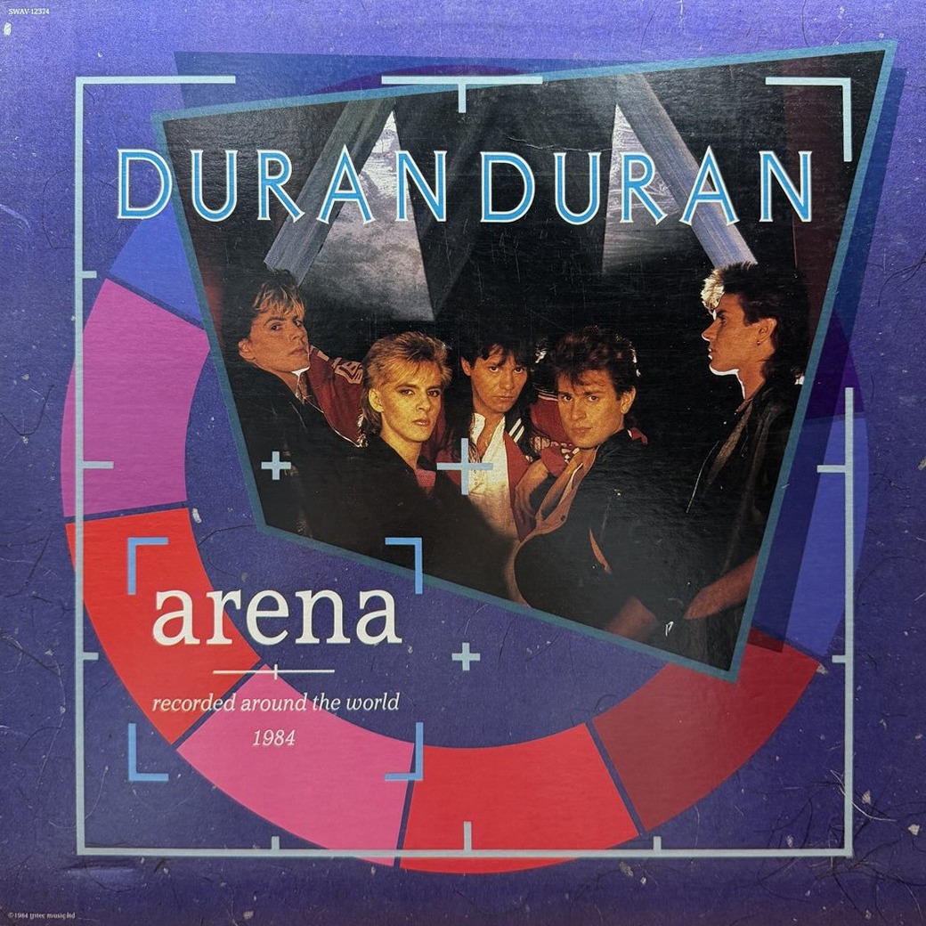 Duran Duran 〈Arena〉 자켓