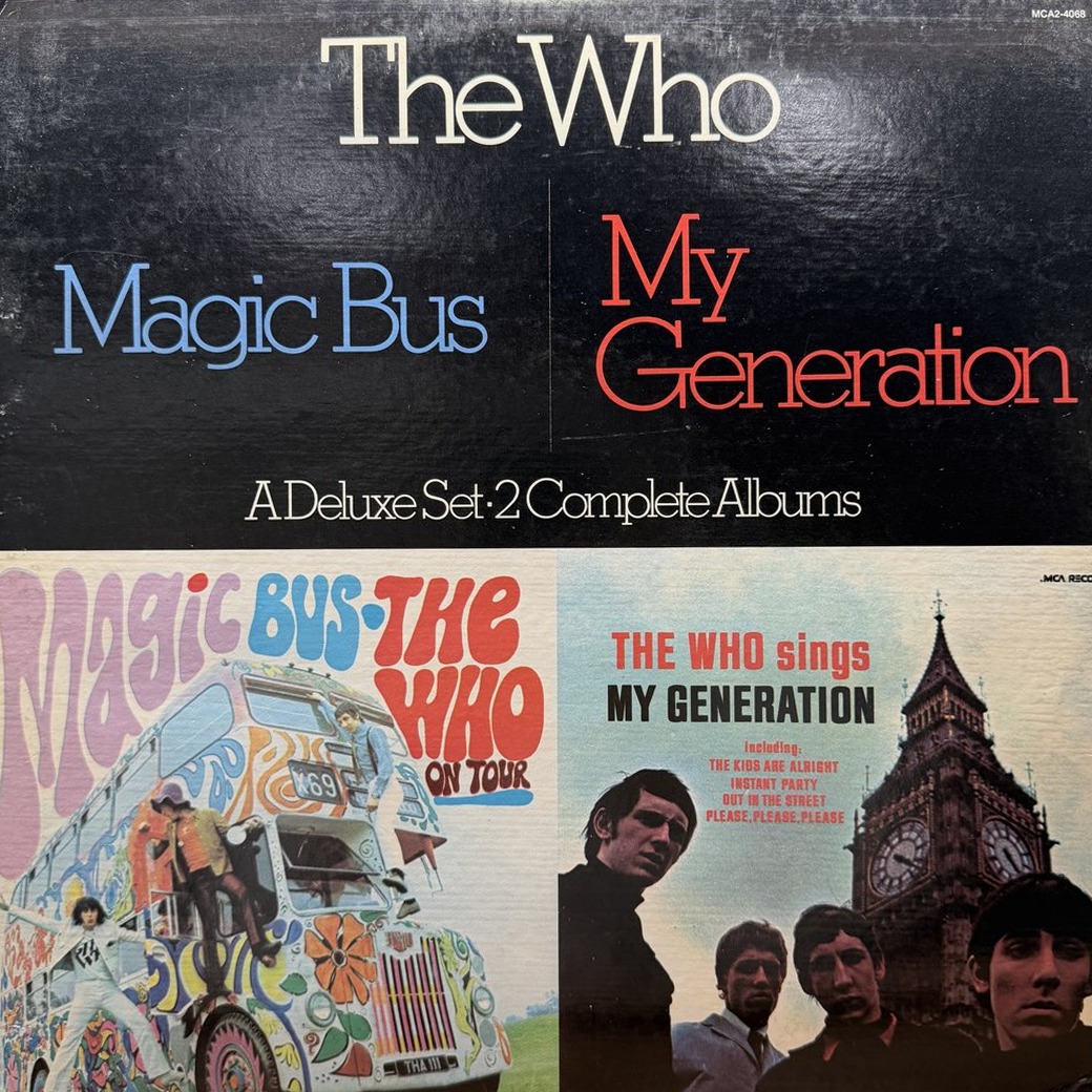 The Who 〈Magic Bus / The Who Sings My Generation〉 자켓