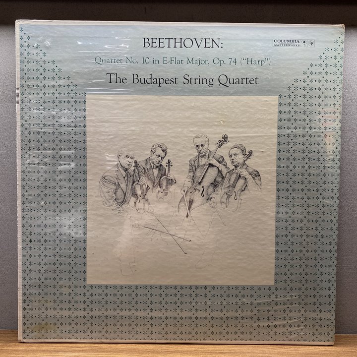 Budapest String Quartet, Beethoven 〈Quartet No. 10 In E-Flat Major, Op.74〉 자켓