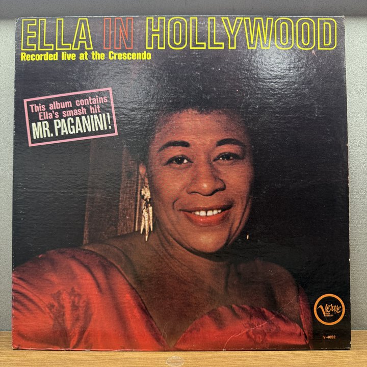 Ella Fitzgerald 〈Ella In Hollywood〉 자켓