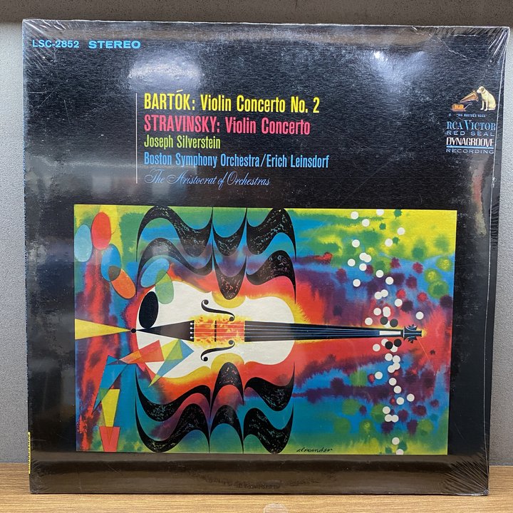 Bartok, Stravinsky Violin Concerto 〈Joseph Silverstein, Boston Symphony Orchestra〉 자켓