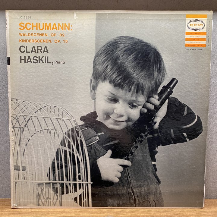 Schumann, Clara Haskil 〈Waldscenen, Op. 82, Kinderscenen, Op. 15〉 자켓