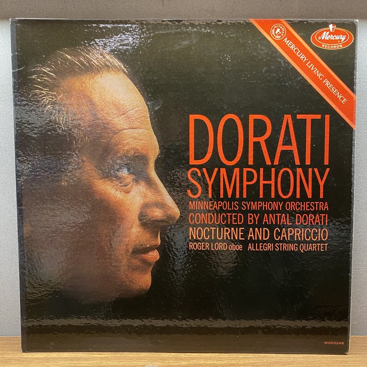  〈Antal Dorati, Roger Lord, The Allegri String Quartet, Minneapolis Symphony Orchestra〉 자켓
