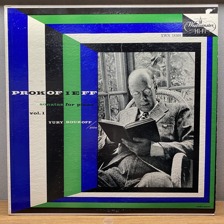 Prokofieff, Yury Boukoff 〈Sonatas For Piano, Vol. 1〉 자켓