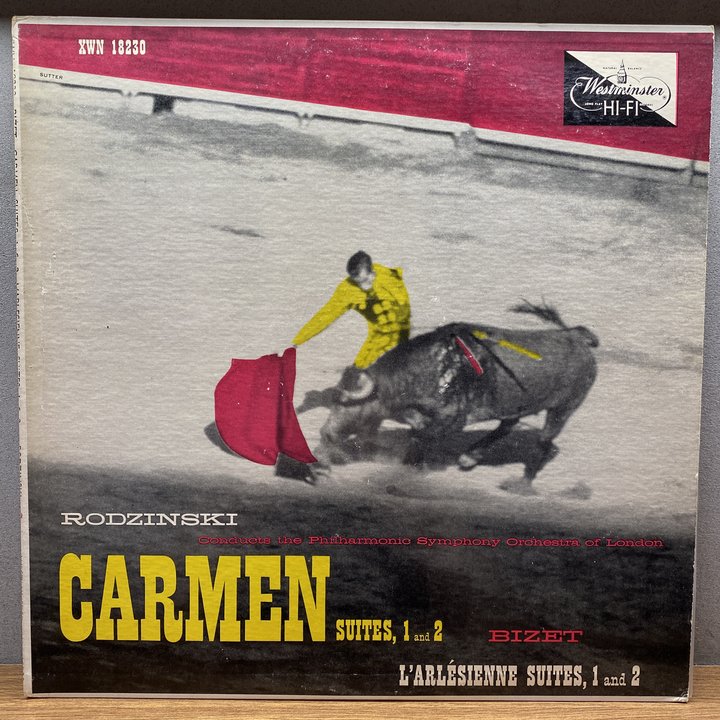 Rodzinski 〈Philharmonic Symphony Orchestra of London - Carmen Suites 1 and 2〉 자켓