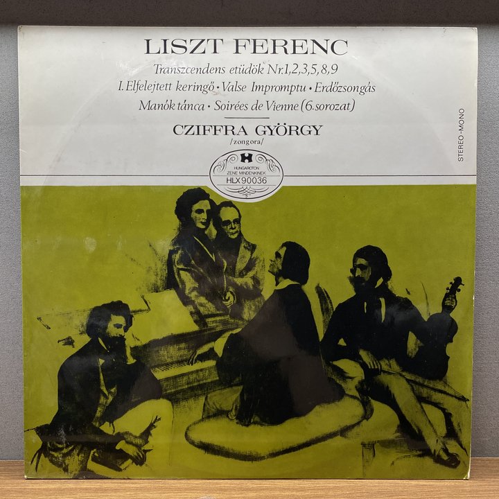 Liszy Ferenc, Cziffra György 〈Transzcendens Etűdök〉 자켓
