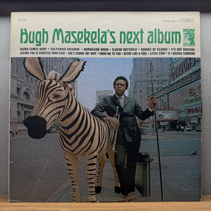 Hugh Masekela 〈Hugh Masekela's Next Album〉 자켓