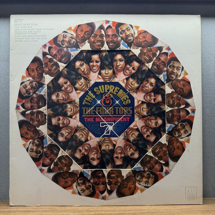 The Supremes & The Four Tops 〈The Magnificent 7〉 자켓
