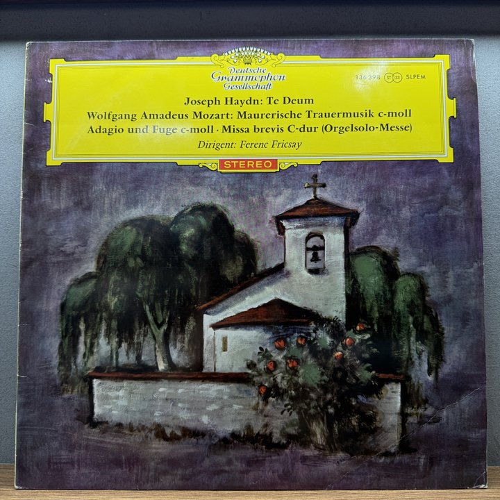 Haydn / Mozart - Ferenc Fricsay 〈Te Deum / Mauererische Tauermusik C-Moll / Adagio Und Fuge C-〉 자켓