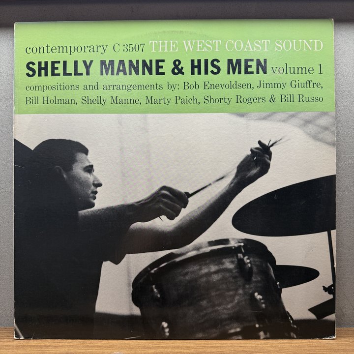 Shelly Manne & His Men 〈Shelly Manne And His Men, Volume 1 - The West Coast Sound〉 자켓