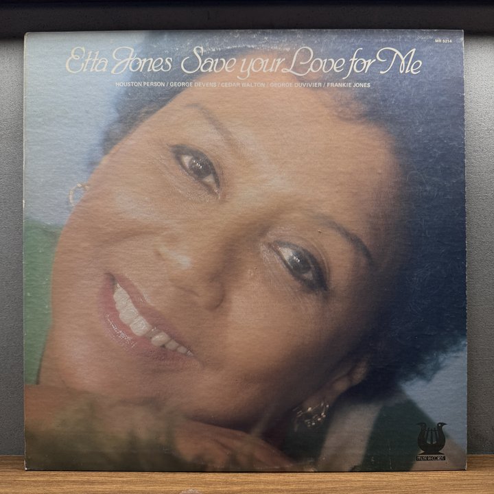 Etta Jones 〈Save Your Love For Me〉 자켓
