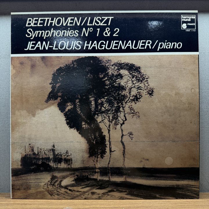 Ludwig van Beethoven, Franz Liszt, Jean-Louis Haguenauer 〈Symphonies N° 1 & 2〉 자켓