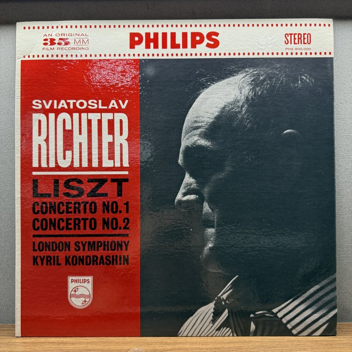 Sviatoslav Richter, Liszt, London Symphony, Kyril Kondrashin 〈Concerto No.1 / Concerto No.2〉 자켓
