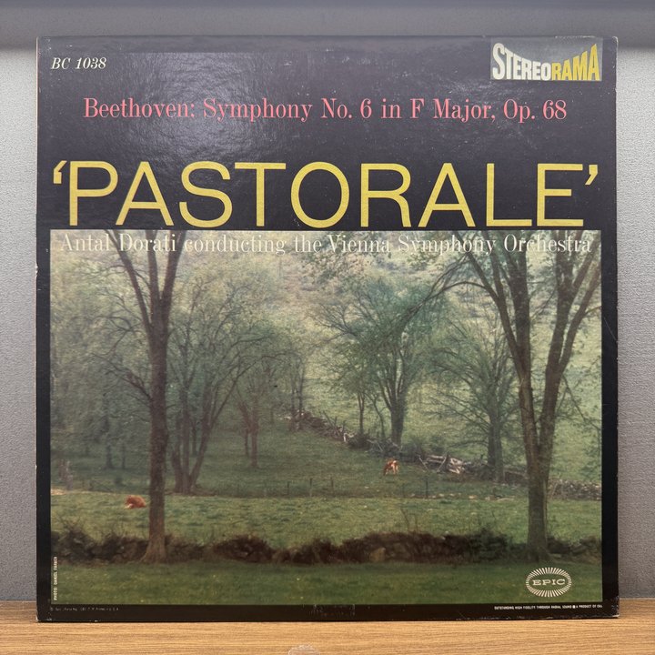 Beethoven / Wiener Symphoniker, Antal Dorati 〈Symphony No. 6 In F Major, Op. 68 'Pastolale'〉 자켓