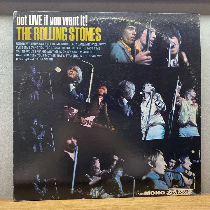 The Rolling Stones 〈Got Live If You Want It!〉 자켓